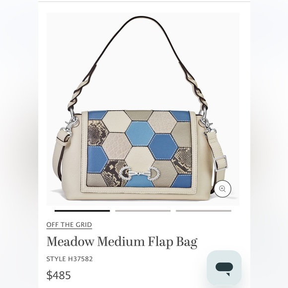 NIB Brighton Meadow Flap Bag - Picture 3 of 11